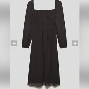 Wilfred Black Long Sleeve Dress